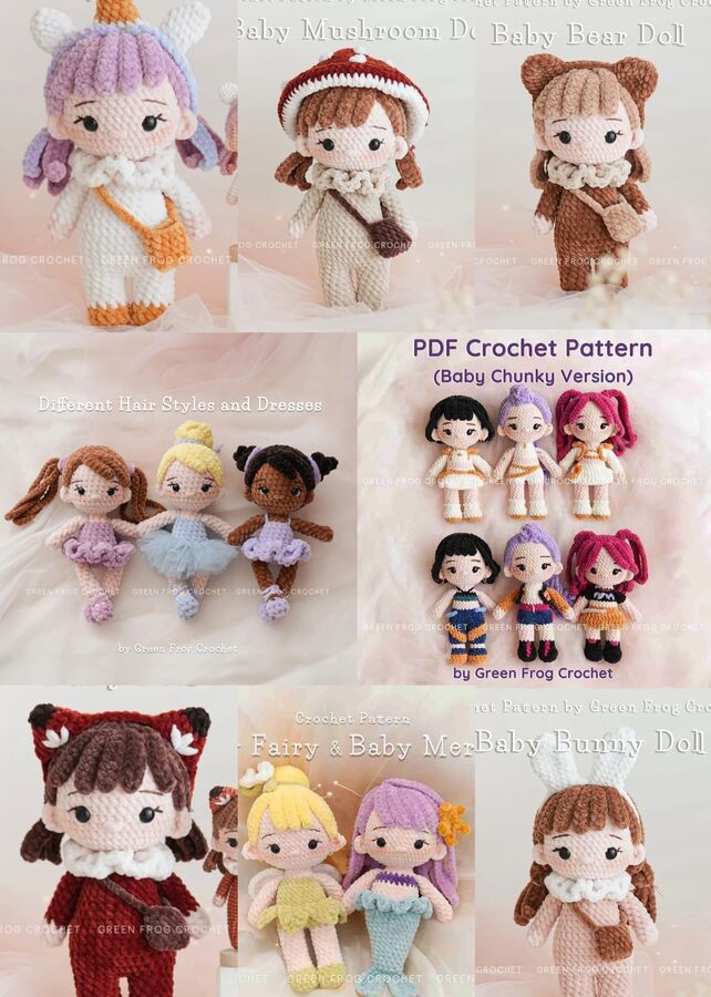 Crochet Dolls 6